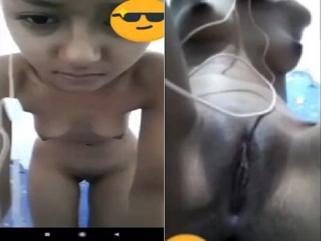 19yo teen showing virgin pussy on live