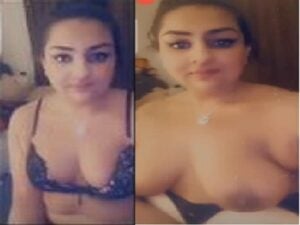 desi girl boobs show on video call